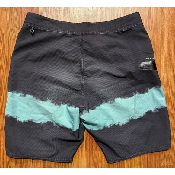 Vissla x DaFin Board Shorts Mens 30 8" Beach Swim Trunks Colorblock - Picture 3 of 7